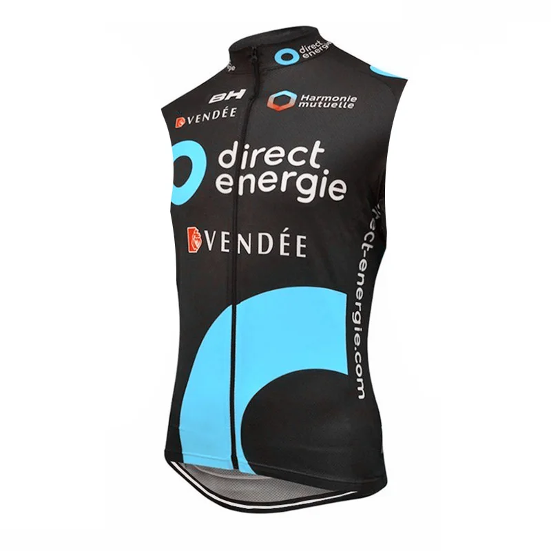 Men Breathable Pro Team Cycling Jersey Cycling Outfits Summer Bike Sleeveless Shirt quick dry bicycle Tops sports Uniform Y06152 - Цвет: only jersey 10