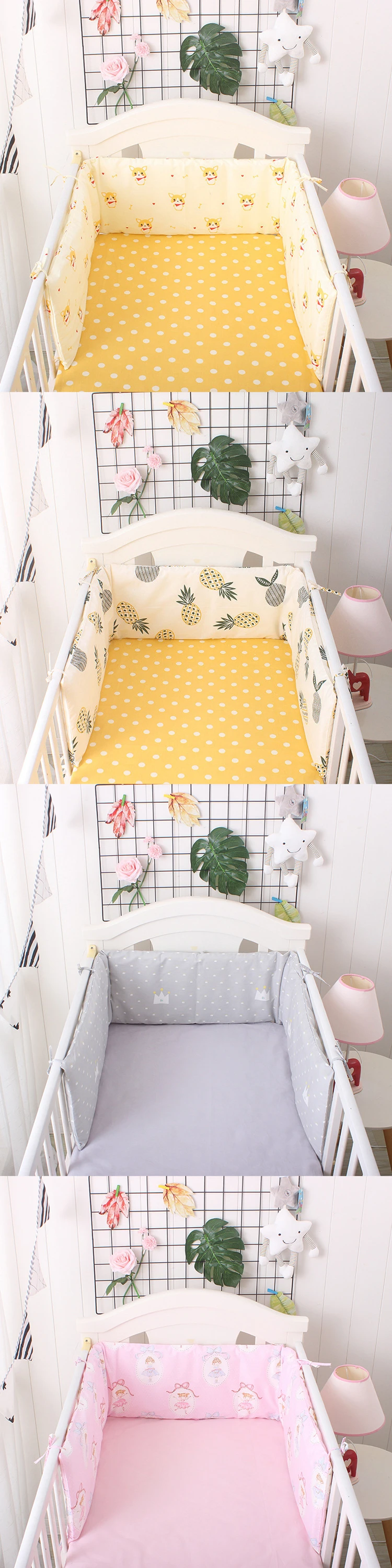 l shaped crib