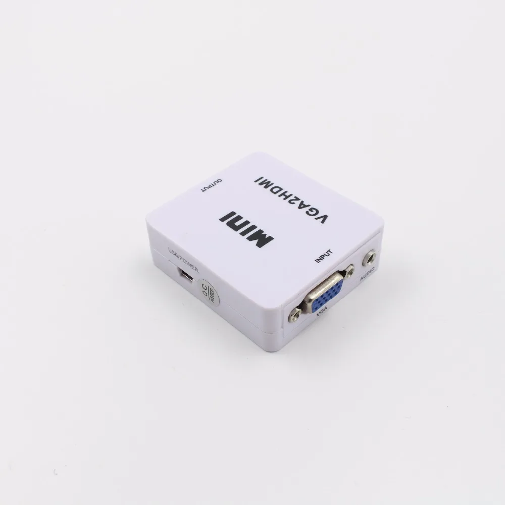 HD видео конвертер 1080P DC 5V Аудио VGA в HDMI HDTV адаптер с для камеры Display|vga to|vga to hdmivga audio