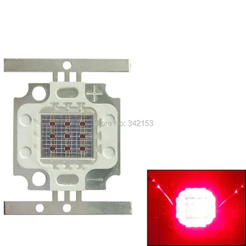 

10W High Power Plant Grow Red 660NM 6-7V 900MA Led Light For Hydroponic LED Lighting Lamp Bulb DIY