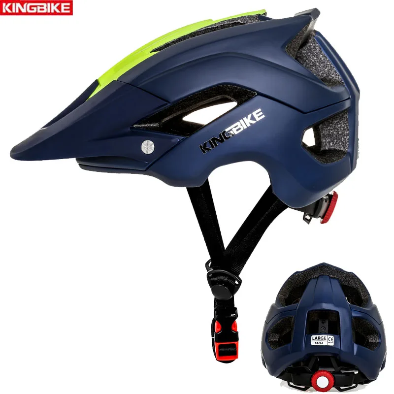

KINGBIKE Adult Helmet Bike MTB Road Safty Protction Integrally-molded Ultralight Breathable Bicycle Cycling Helmet for Men