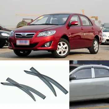 

Jinke New 4pcs Blade Side Windows Deflectors Door Sun Visor Shield For Toyota Corolla