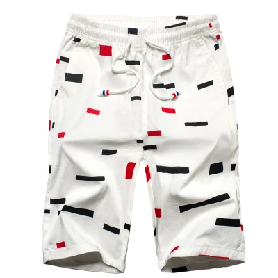 NEW 2019 Summer beach shorts Drawstring men plus fertilizer 5XL Color striped printed men's leisure bermuda Board Shorts NEW 2019 Summer beach shorts Drawstring men plus fertilizer 5XL Color striped printed men's leisure bermuda Board Shorts