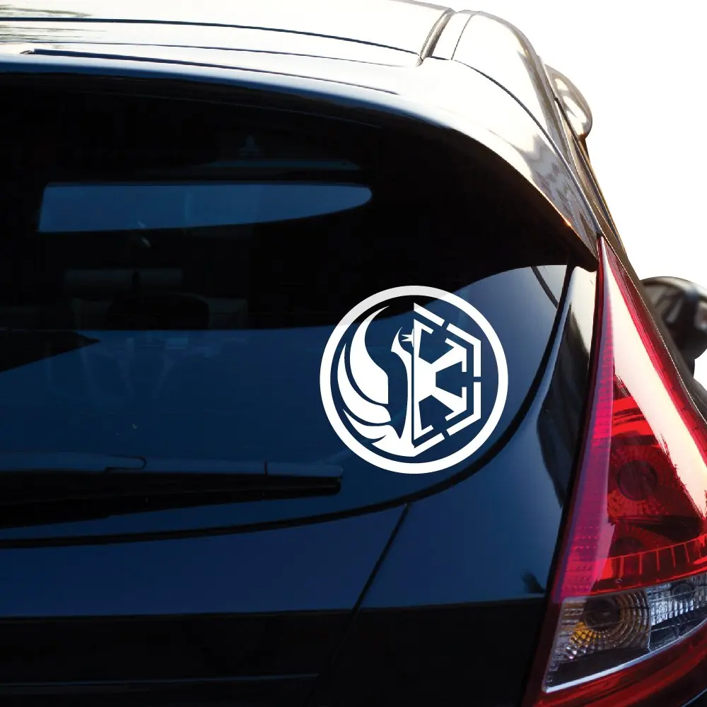 

Old Republic Combined Symbol Inspired By Movie Star Wars Decal Sticker for Car Window,