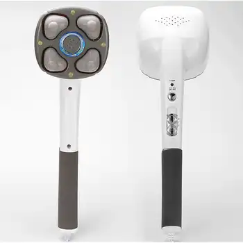 KIKI Beauty world New style 4 heads massager stick with ion 2 speed settings body massager hot sale deep tissue massager