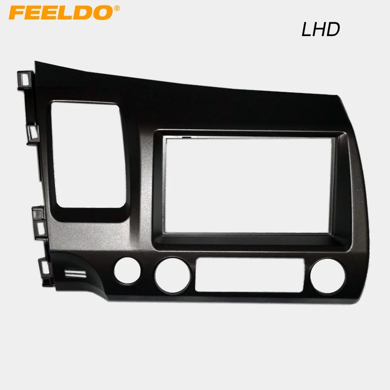 

FEELDO Car DVD/CD Radio Stereo Fascia Panel Frame Adaptor Fitting Kit For Honda CIVIC(LHD) #FD4417
