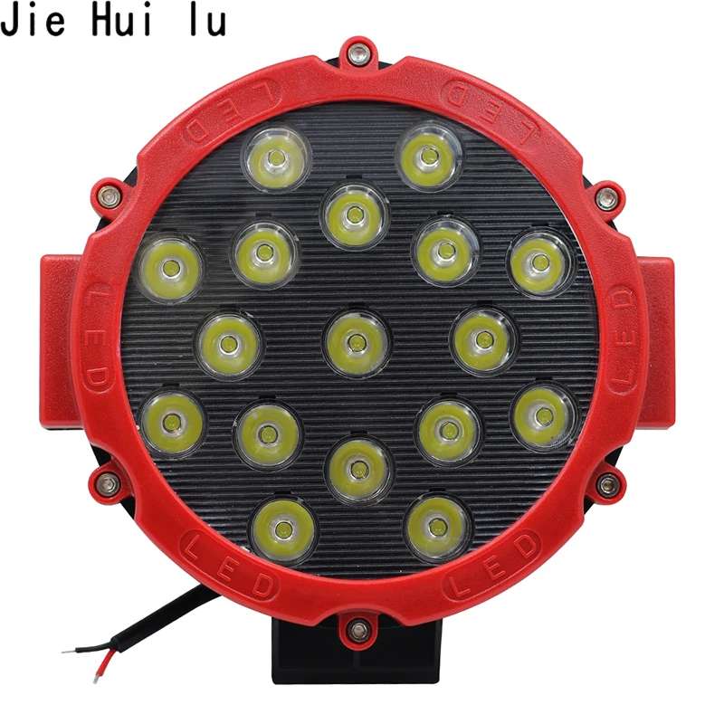 

High Quality 7 '' Inch Car Round LED Work Light 12V 24V Power 7" Floot Spot Light For 4x4 Offroad Truck Tractor ATV SUV Driving