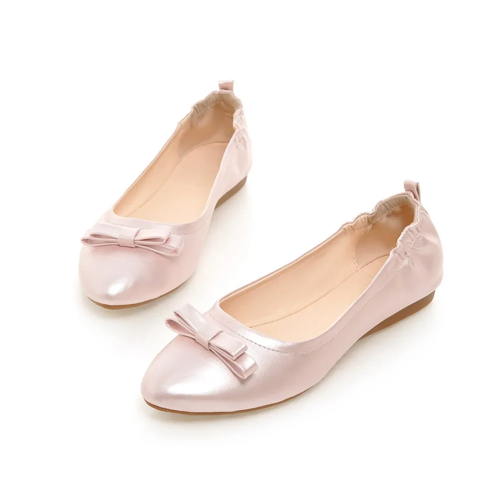 

2016 casual flat shoes flat heel PU leather female Moccasins scrub blue pink silver women's shoes mother loafers shoes