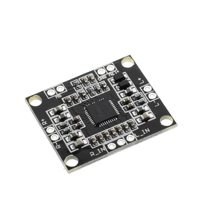 5pcs/lot PAM8610 digital power amplifier board 2 x15w dual channel stereo mini class D power amplifier board For arduino