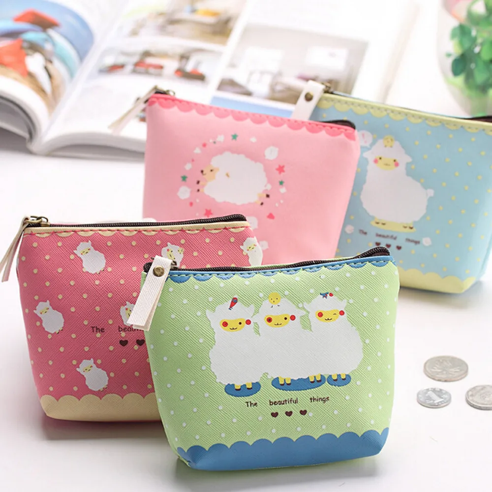Girl Kid Coin Purse Animal Baby Sheep Zipper Case PU Leather Wallet Bag Pouch baby-bags-for-girl : image Girl Kid Coin Purse Animal Baby Sheep Zipper Case PU Leather Wallet Bag Pouch baby-bags-for-girl