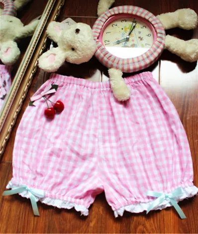 

Sweet lolita shorts vintage Lace pumpkin pants COS safety lantern victorian shorts lattice gothic lolita shorts kawaii girl loli