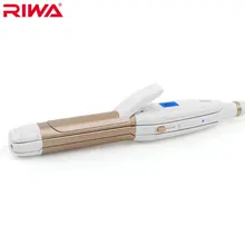 RIWA Z3-1 ЖК-дисплей 3 в 1 щипцы для завивки инструменты для завивки, выпрямления волос Кукуруза волна Перми цифровая Точная температура