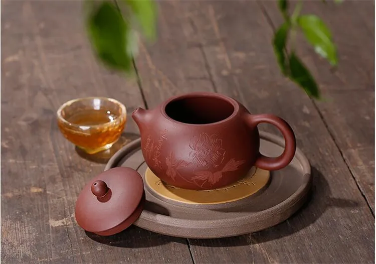 300ML yixing teapot xishi tea pot chinese kung fu zisha kettle suit Puer Tie Guanyin Oolong Da hong pao