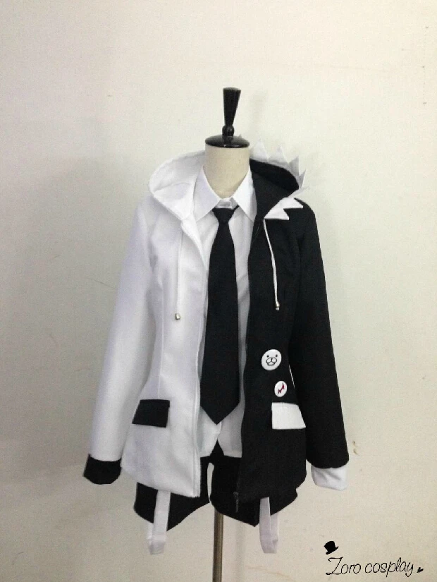 

DANGANRONPA black and white bear cartoon cosplay Danganronpa Dangan-Ronpa Costumes