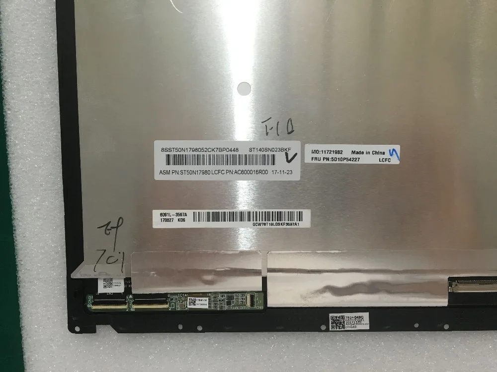 Для lenovo Yoga 6 Pro 920 920-13 920 13 13," LP139UD1-SPC1 ЖК-дисплей в сборе сенсорный экран дигитайзер стеклянная панель Замена