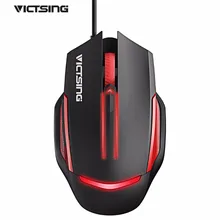 

VicTsing 6-Button Ergonomic Programmable Gaming Mouse Wired Best Gaming Mouse With Adjustable LED Backlight&Comfortable Grip