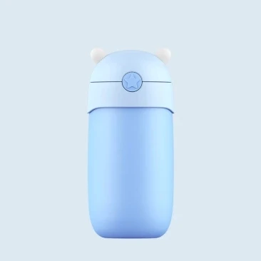 Синий Xiaomi Mijia рисовый кролик детская кружка 316l из нержавеющей стали лайнер 6 часов изоляционный охладительный пищевой материал портативная чашка - Цвет: Синий