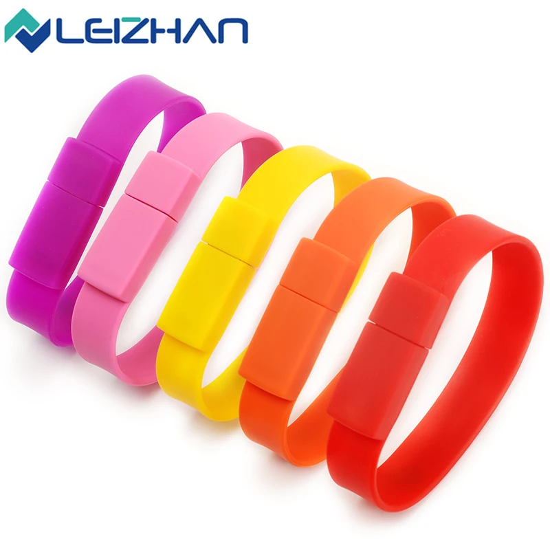 leizhan usb flash drive pen highspeed usb silicone bracelet wrist band 4gb 8gb 16gb 32gb 64db leizhan usb flash drive pen highspeed usb silicone bracelet wrist band 4gb 8gb 16gb 32gb 64db
