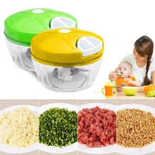 Практичная мощность ful ручная мясорубка ручная мощность еда измельчитель Мясорубка миксер блендер для измельчения мясо фрукты овощи орехи измельчители