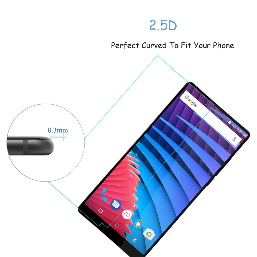 0 3 мм 2.5D Закаленное стекло для Vernee Mix 2 M5 M6 защита экрана прозрачная 9H пленка защиты