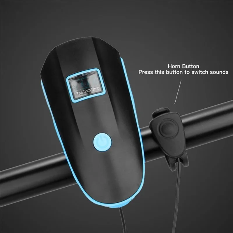 Perfect Super Bright Bicycle Led Headlight Light With Bell Usb Rechargeable Bike Lights Head Light For Bicycle Mtb Road Cycling 3