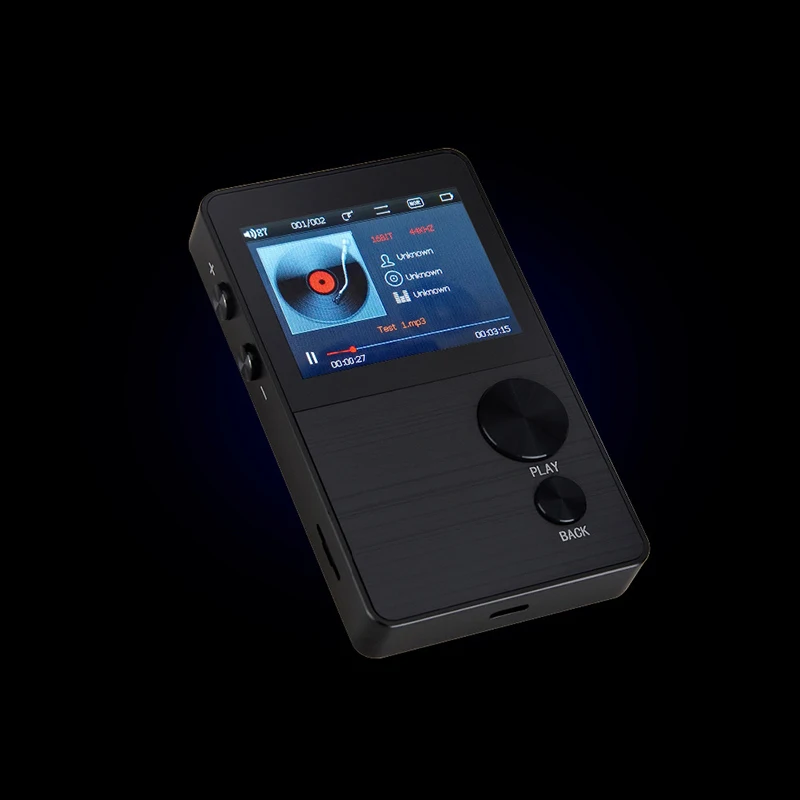 SaoMai 16GB 2.4 Inches HiFi DAC Portable Digital Audio Player Lossless