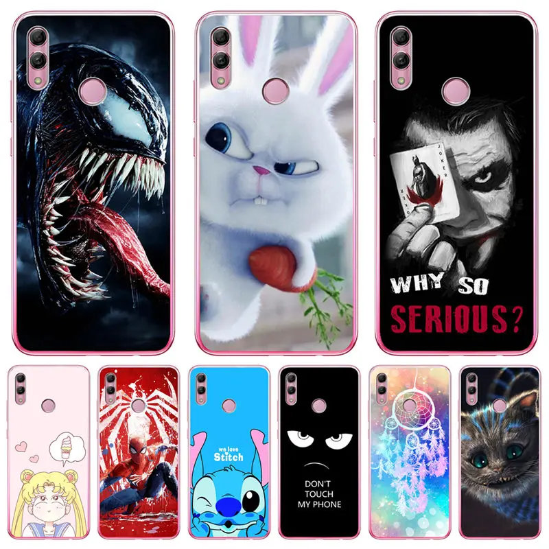 

Luxury Marvel For Huawei Honor 10 9 8 8X 8C 7A 7C 7X 7 6X 6A Lite Cover Case Silicone Funda Coque Capinha Etui joker stitch cute