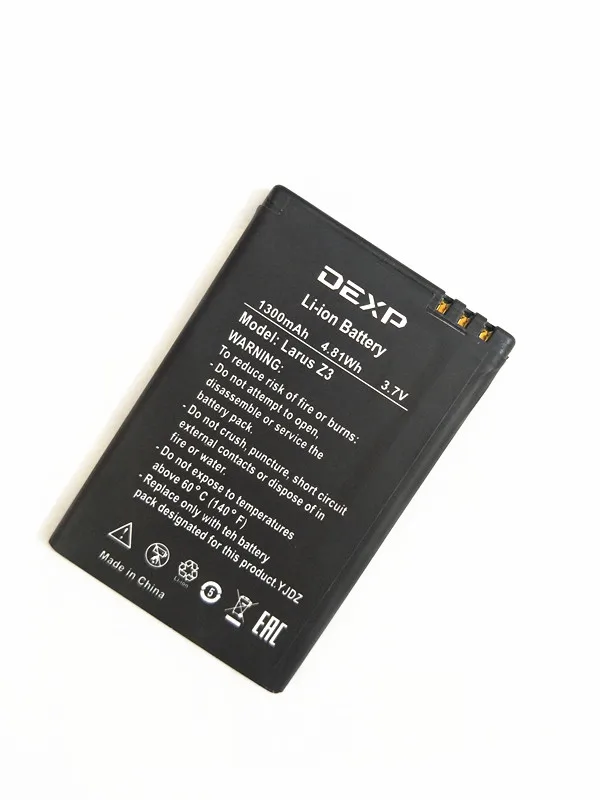 AZK Новый 1300mAh Запасной аккумулятор LARUS Z3 для телефона DEXP Z3|battery for|z3 batterybattery for phone |