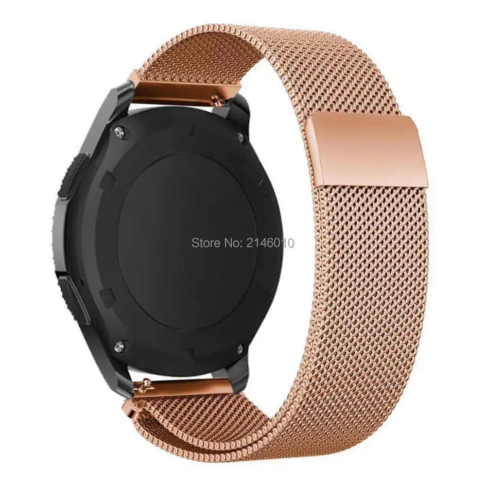 Сменный металлический ремешок из нержавеющей стали для samsung gear Sport SM-R600/gear S2, классические SM-R732 и SM-R735 умные часы