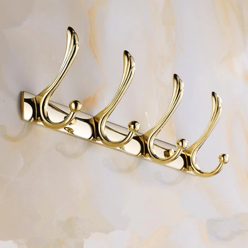 Европейские позолоченные аксессуары для ванной комнаты с кристаллами античные