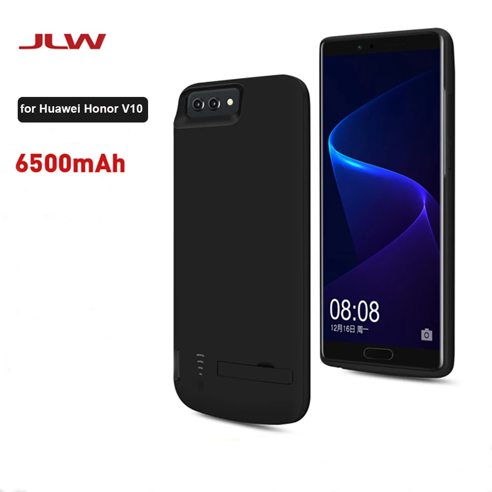 JLW 6500 mAh внешний аккумулятор Клип резервного питания чехол для Huawei Honor V10