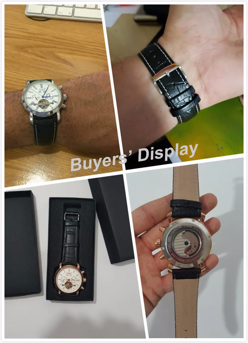 Tourbillon Auto Mechanical Mens Watch with Full Calendar Tourbillon Auto Mechanical Mens Watch with Full Calendar