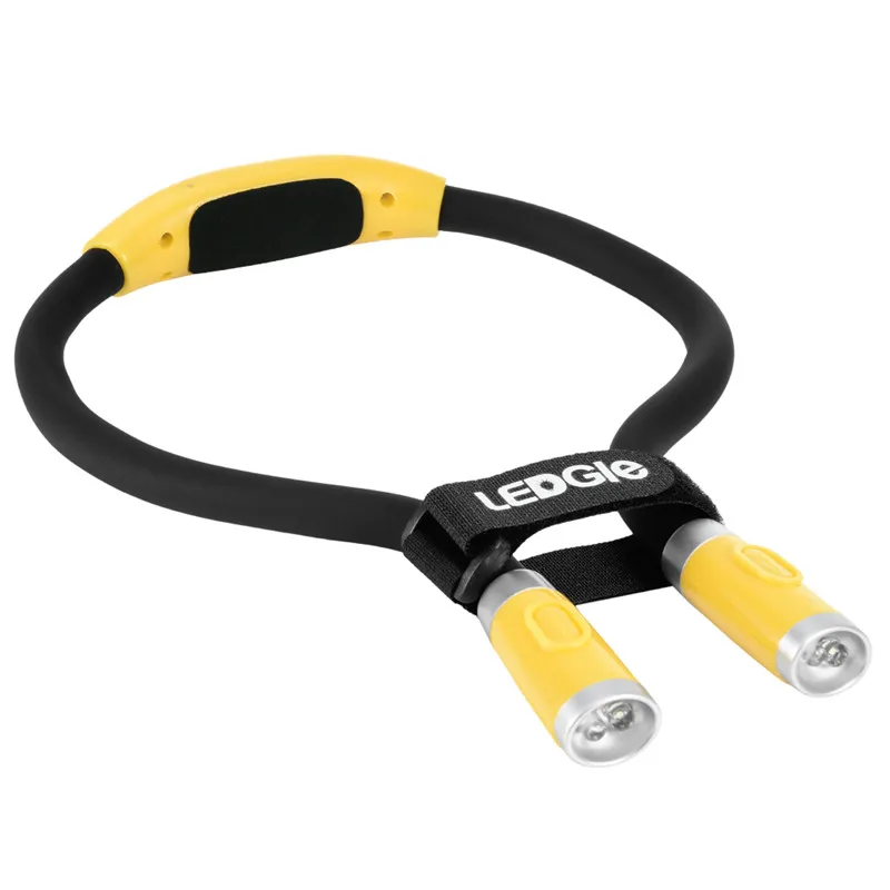 Classic Yellow USB Перезаряжаемый светильник для чтения, Свободный Фонарь, высокое качество, шея, книга, лампа, шея, фонарь s, громкая связь, яркий светильник s, батарея, лампы - Испускаемый цвет: Classic Yellow