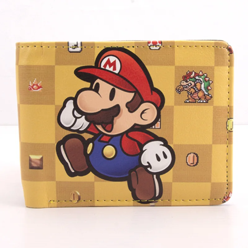 Vintage Games Wallet PU Leather Short Wallets Creative Gift for Kids