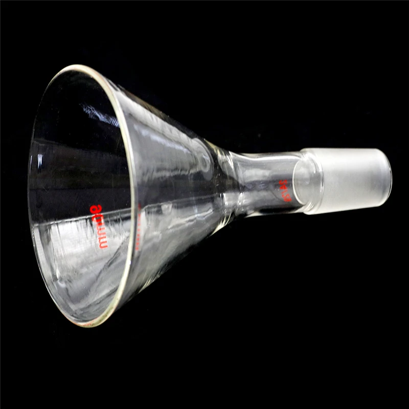 

Hot Sale Lab Glassware,Made From Borosilicate 90mm 24/40 Glass Powder Funnel 100ml Chemistry Laboratory Glassware
