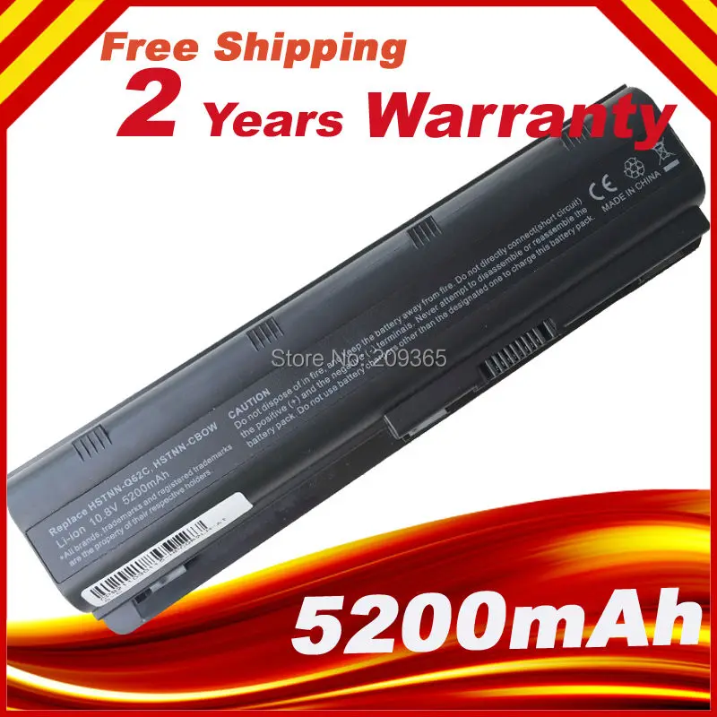 Новый аккумулятор для ноутбука HP Pavilion G4 G6 G7 G32 G42 G56 G62 G72 CQ32 CQ42 CQ43 CQ62 CQ56 CQ72 DM4 MU06 593553-001