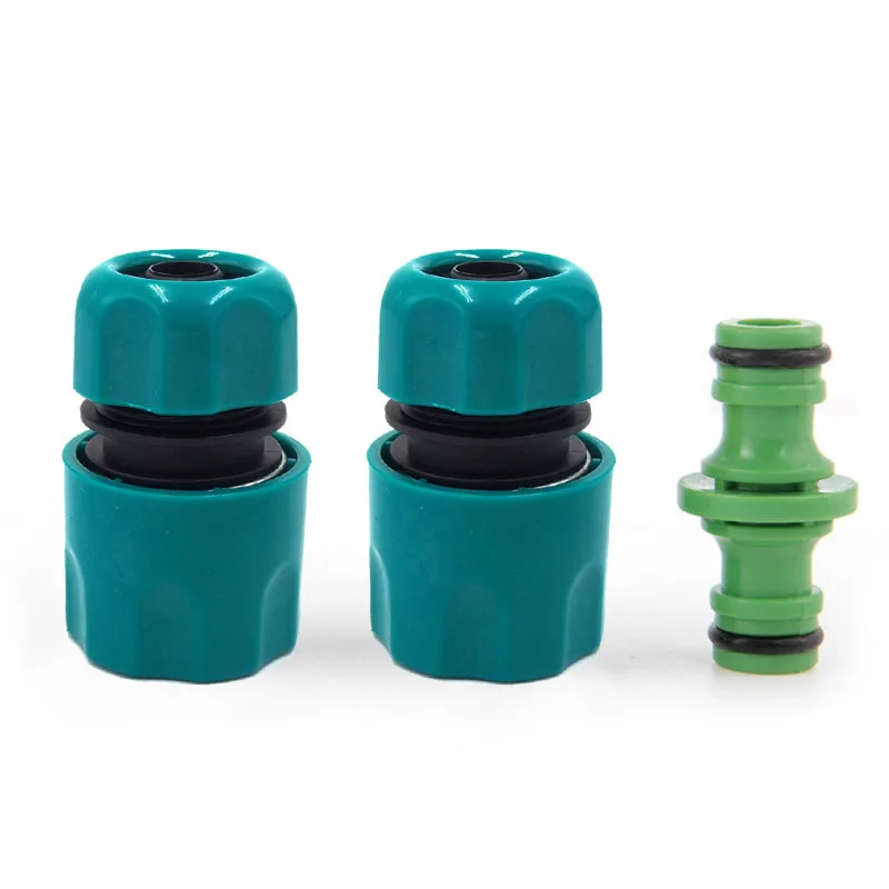2xPlastic 1/2 садовый шланговый соединитель шланга адаптер+ 1xNozzle ящик для инструментов