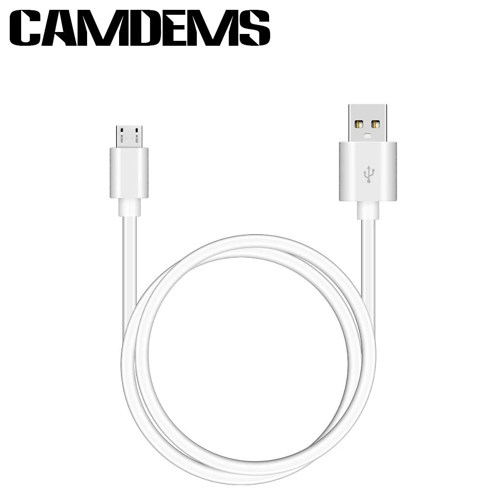 Зарядное устройство micro USB CAMDEMS для Samsung S6 S7 J7 A3 Xiaomi Lenovo LG G4+ настенные сетевые зарядные устройства EU высокого качества для путешествий - Тип штекера: white cable