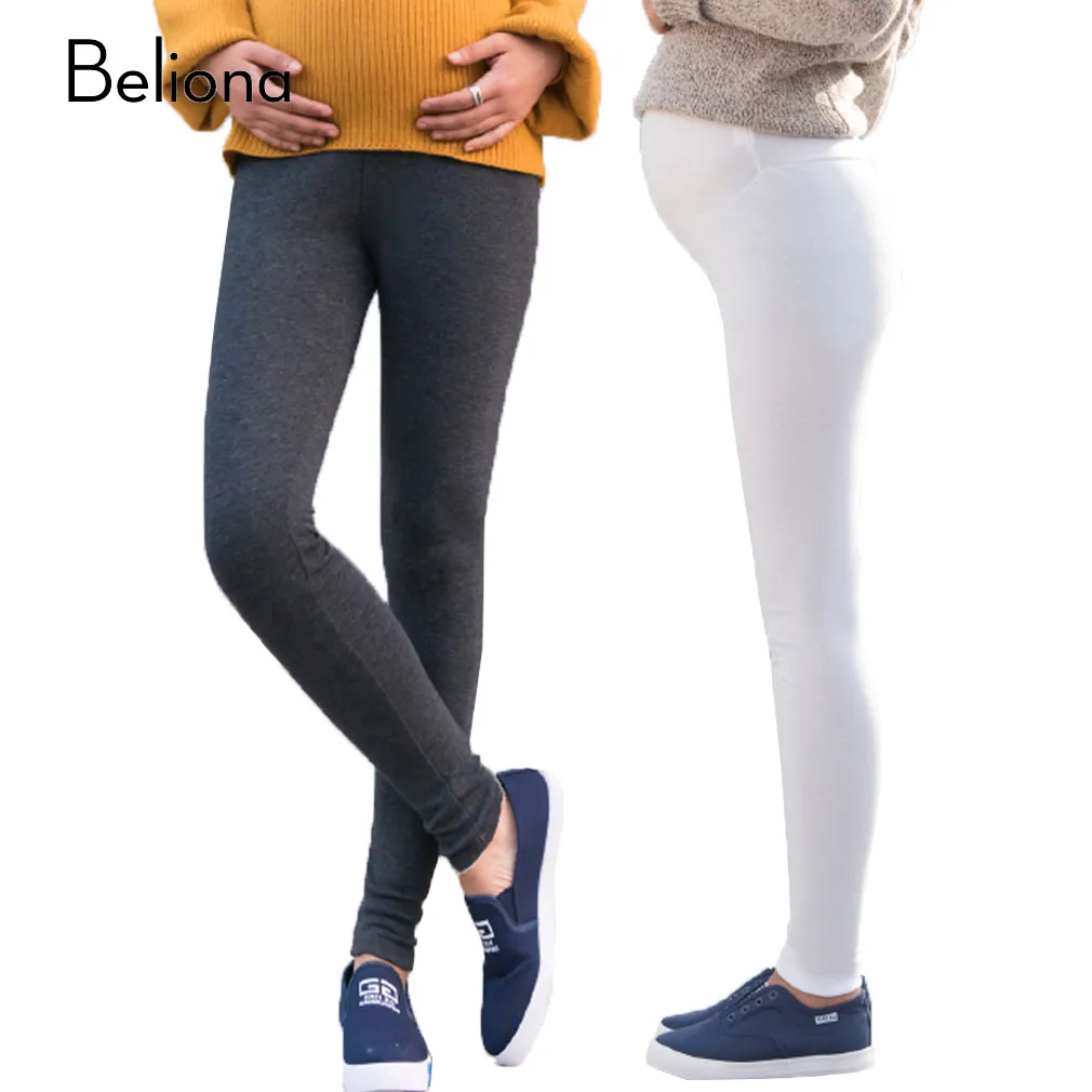 Fashion Spring Slim Maternity Leggings for Pregnant Women Stretch Slim