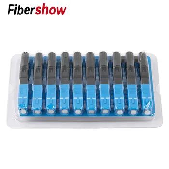 

SC Optic Fiber Quick Cold UPC Fast Connector Embedded Fiber Optic Connector Quick Connector Cold FTTH SC Single Mode