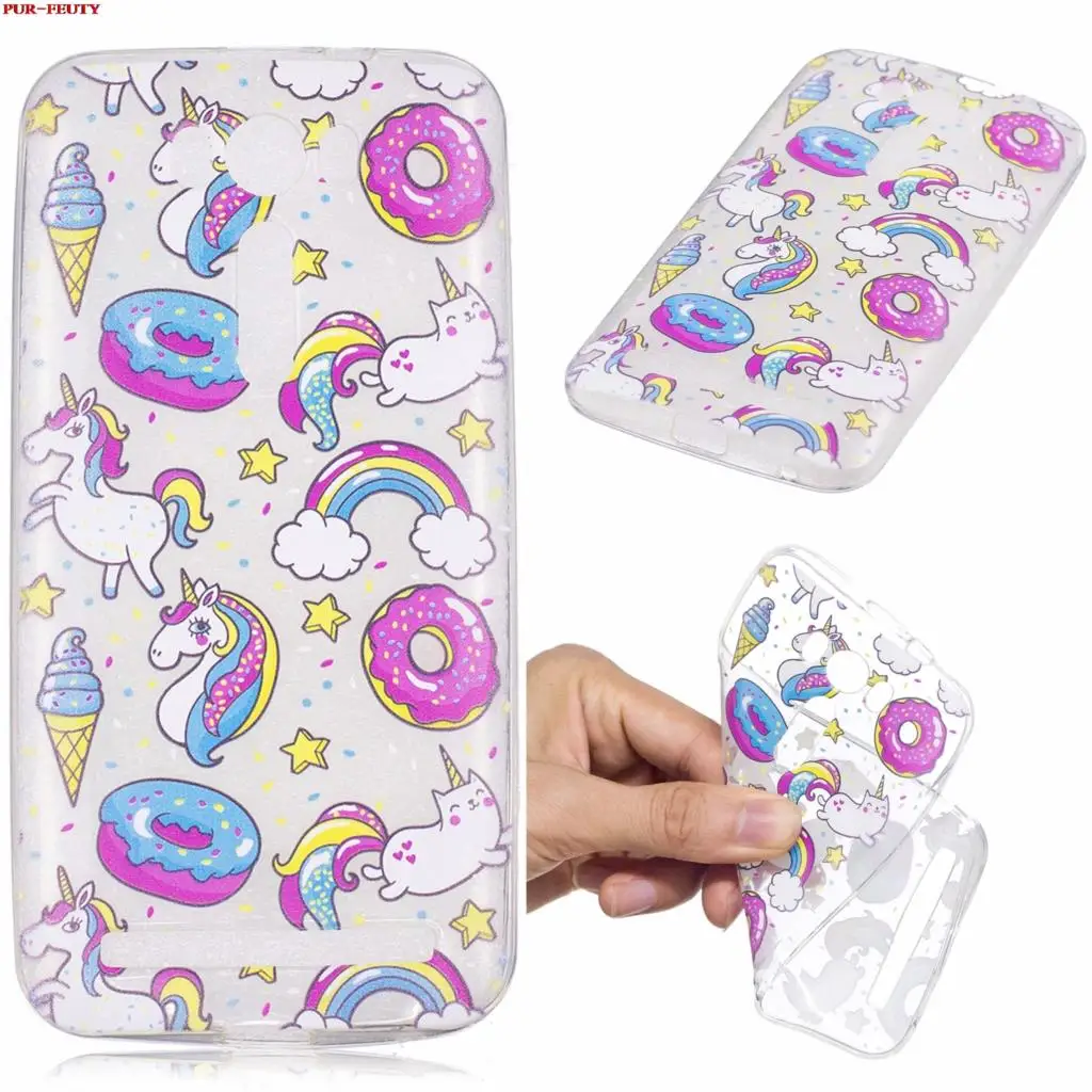 

Soft TPU Fitted Phone Case for ASUS Zenfone 2 Laser ZE500KL ZE 500KL 500 KL Painted Silicon Back Cover for ASUS Z00ED ASUS_Z00ED