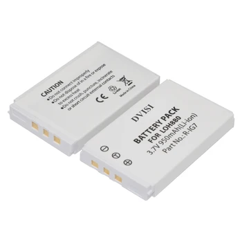 

R-IG7 Battery Batmax 2Pcs 3.7V Rechargeable Lithium ion Bateria for LOH880 Logitech Harmony One 900 720 850 880 885 890 Pro H880