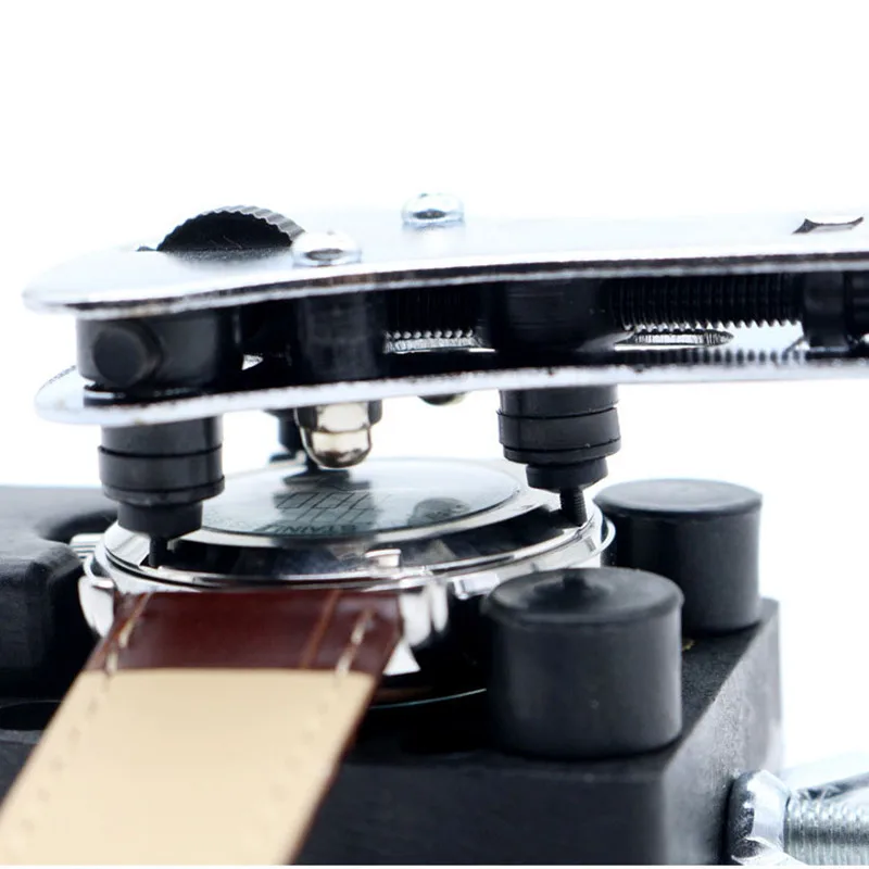 Length 16cm Width 6cm Watch Repair Tool Watch Bottom Opener Bottom Cover Remove Back Cover Replace Battery Three-Claw Open Cover