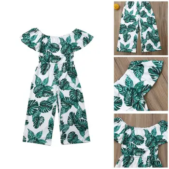 

Emmababy Newborn Baby Girl Sunsuit Long Romper Jumpsuit Girls Kids Baby Outfits Clothes Ruffles Decor Rompers Playsuit 3-8T