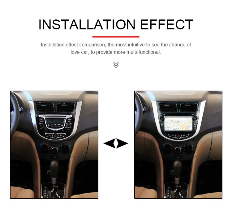 Best TOPBSNA Android 9.0 Car Multimedia Player For Hyundai Solaris accent Verna i25 GPS Navigation 1 Din Car Radio Video Stereo Audio 11