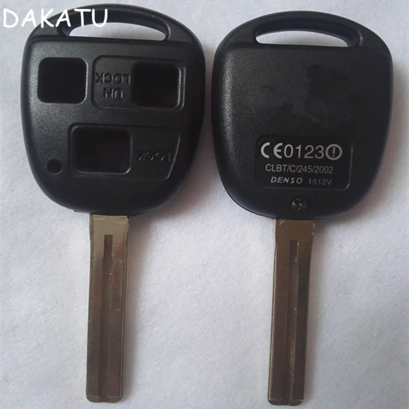 

DAKATU For Lexus ES300 ES400 LX4000 4700 Remote Key Shell 3 Button TOY48 (Short) 41mm