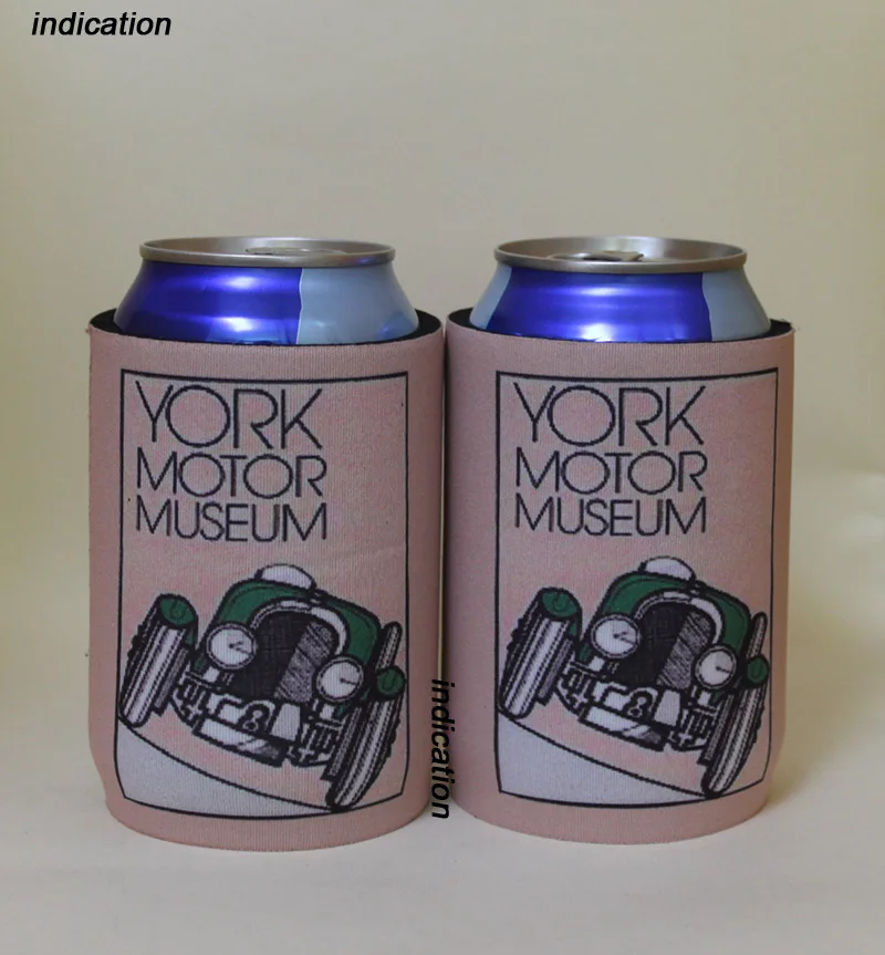 200 개/몫 stubby holder 귀하의 로고를 사용자 정의 인쇄 네오프렌 맥주 수 쿨러 열 쿨러 가방 웨딩 선물 파티 캠프
