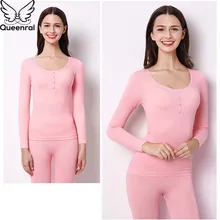 Queenral зимнее термобелье женские комплекты термобелья женские теплые кальсоны вторая кожа зимнее женское термобелье