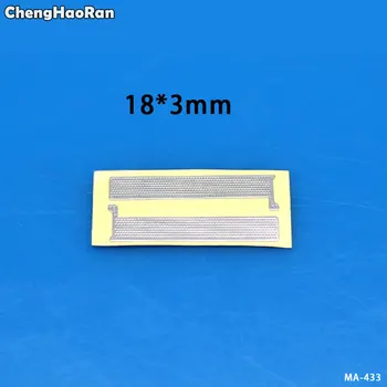 

ChengHaoRan 20pcs 18*3mm Adhesive Ear Speaker Earpiece Anti Dust Screen Mesh for Huawei OPPO Xiaomi All Phone Ear Mesh