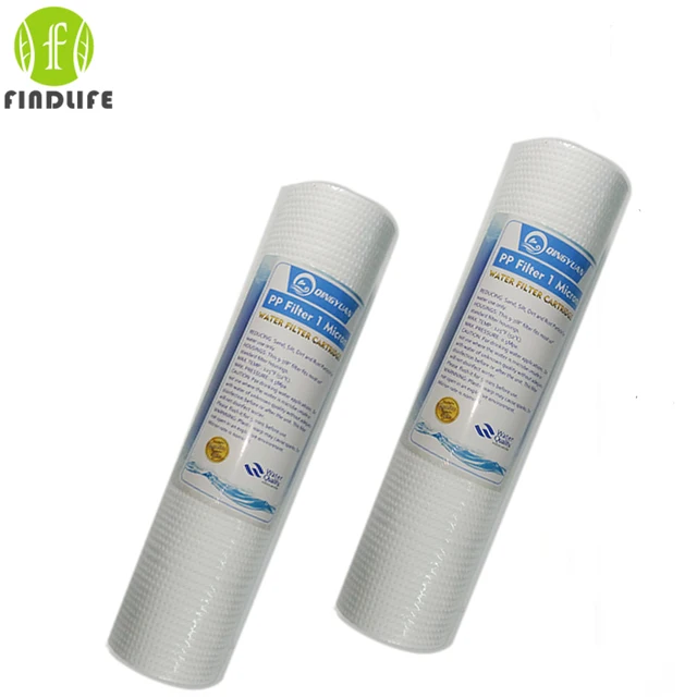 Special Offers 2 Pces 10 INCH 1 MICRON PPF/SEDIMENT WATER FILTER CARTRIDGE Water Purifier Front Filter Cartridge Aquarium FOR REVERSE OSMOSIS Special Offers 2 Pces 10 INCH 1 MICRON PPF/SEDIMENT WATER FILTER CARTRIDGE Water Purifier Front Filter Cartridge Aquarium FOR REVERSE OSMOSIS